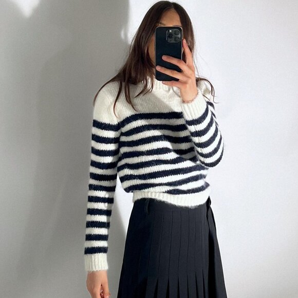 Zara Sweaters - Like New Zara Knitted sailor sweater with stripes